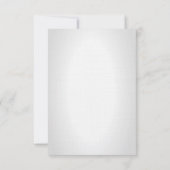 3.12x18 Empfang Card Country Pinguin Mate for Life Einladung (Rückseite)