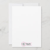 3.12x18 Empfang Card Cowboy Boots Barnholz Rustika Einladung (Rückseite)