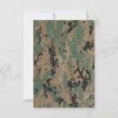 3.12x18 Empfang Card — DIGITALER DRUCK Einladung (Rückseite)