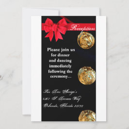 3.12x18 Empfang Card Marine Dress Blues Uniform Einladung