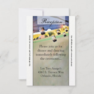 3.12x18 Empfang Card Mason Jar Kerzenhalter Couch Einladung