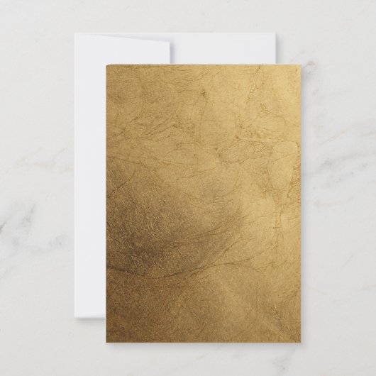 3.12x18 Empfang Card Modernes Strip Navy White Con Einladung (Rückseite)