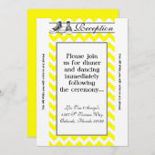 3.12x18 Empfang Card Teenager Sneakers Zickzack Einladung (Vorne/Hinten)