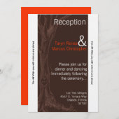 3.12x18-Empfang-Kartenfallbaum Einladung (Vorne/Hinten)