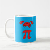 3.14 Crab Pie Pi Pun Funny Math Joke Kaffeetasse (Links)