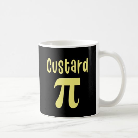 3.14 Custard Pie Pi Pun Funny Math Joke Kaffeetasse (Rechts)