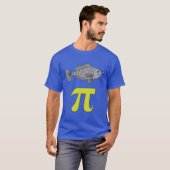 3.14 Fisch Pie Pi Pun Funny Math Joke T-Shirt (Vorne ganz)
