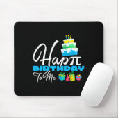 3.14 Glücklicher Geburtstag für Lehrer Mousepad (Mit Mouse)