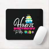 3.14 Glücklicher Geburtstag für Lehrer Mousepad (Mit Mouse)