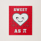 3.14 Herzsüß als Pi Funny Mathe Joke Puzzle (Vertikal)