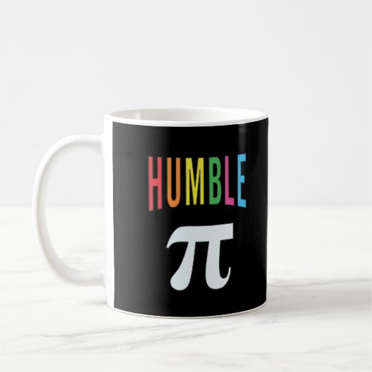 3.14 Humble Pie Pi Pun Funny Math Joke Kaffeetasse (Links)