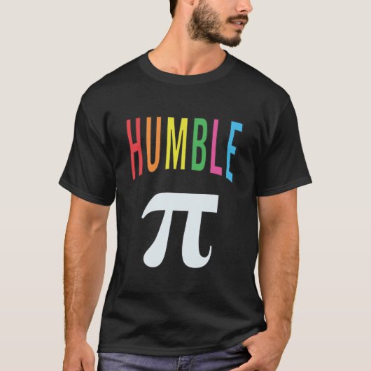 3.14 Humble Pie Pi Pun Funny Math Joke T-Shirt (Vorderseite)