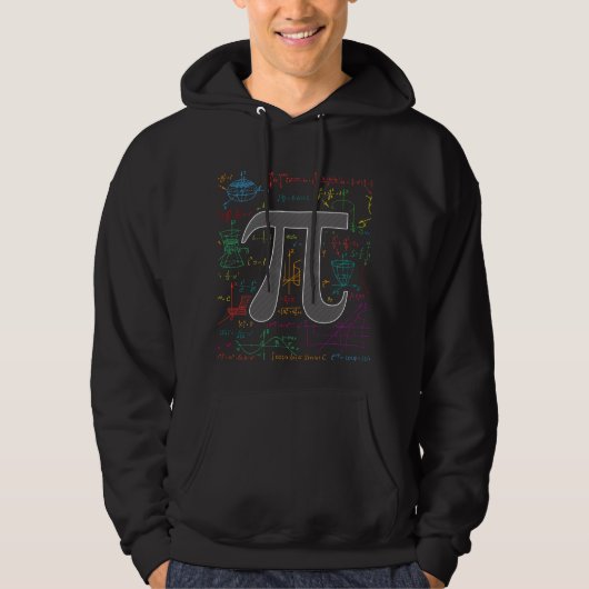 3,14 Mathe Irrationale Anzahl Hoodie (Vorderseite)