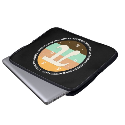 3.14 National Pi Day Design - Pi Day Gift Idea Laptopschutzhülle (Vorne Knopf)