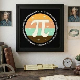 3.14 Nationaler Pi-Tag-Design - Pi-Tag-Geschenkide Fotodruck