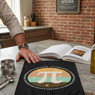 3.14 Nationaler Pi-Tag-Design - Pi-Tag-Geschenkide Geschirrtuch