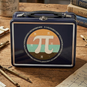 3.14 Nationaler Pi-Tag-Design - Pi-Tag-Geschenkide Metall Brotdose