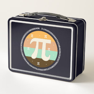 3.14 Nationaler Pi-Tag-Design - Pi-Tag-Geschenkide Metall Brotdose