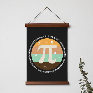3.14 Nationaler Pi-Tag-Design - Pi-Tag-Geschenkide Wandteppich Mit Holzrahmen
