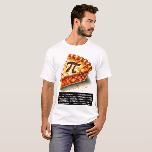 3,14 Pi-Day Pie T-Shirt (Vorne ganz)