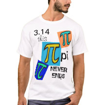 3,14 pi Ends Blue Yellow Green Symbols