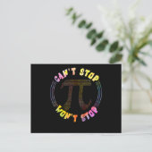 3.14 Pi Funny Math Postkarte (Stehend Vorderseite)