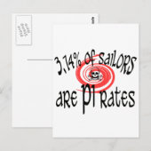3,14 PI-Sätze Postkarte (Vorne/Hinten)
