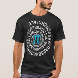 3.14 Pi Spiral Mathe Science Geek 3.14 Pi-Day STEM T-Shirt