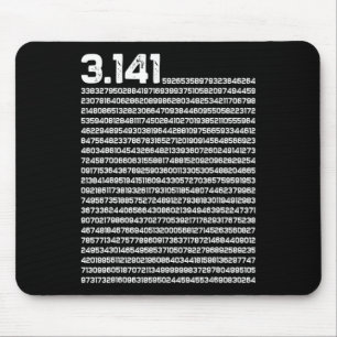 3.14 Pi Tag Mathematik Irrationale Nummer Pi Mousepad