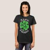 3 14 PIrish Funny St Patricks Math Geek Pi Day T-Shirt (Vorne ganz)