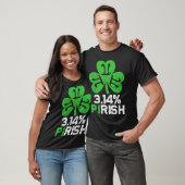 3 14 PIrish Liebe Math St Patricks Math Geek Pi Da T-Shirt (Unisex)