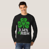 3 14 PIrish  Love Math St Patricks Math Geek Pi Da T-Shirt (Vorne ganz)
