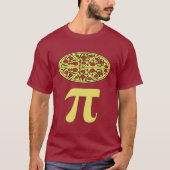 3.14 Pizza Pie Pi Pun Funny Math Joke T-Shirt (Vorderseite)