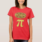 3.14 Pizza Pie Pi Pun Funny Math Joke T - Shirt (Vorderseite)
