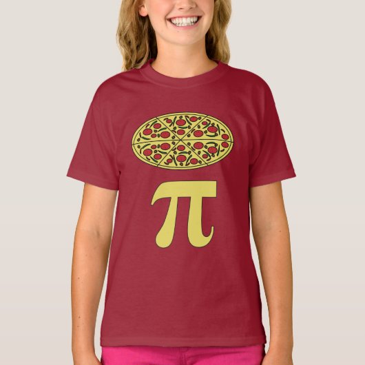 3.14 Pizza Pie Pi Pun Funny Math Joke T - Shirt (Vorderseite)