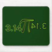 3.14 Rückwärts Zauber Pie Mousepad (Vorne)