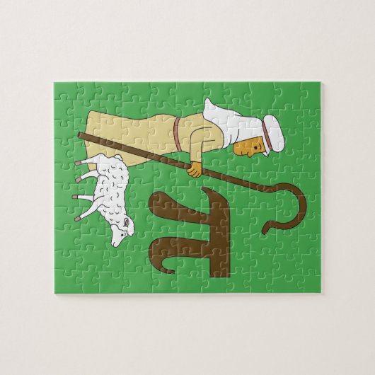 3.14 Shepherd's Pie Pi Pun Funny Math Joke Puzzle (Horizontal)