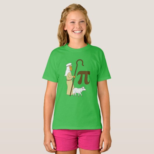 3.14 Shepherd's Pie Pi Pun Funny Math Joke T-Shirt (Vorne ganz)