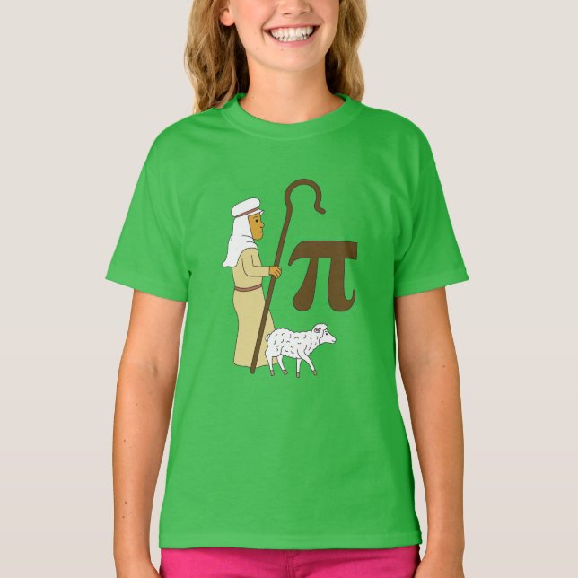 3.14 Shepherd's Pie Pi Pun Funny Math Joke T-Shirt (Vorderseite)