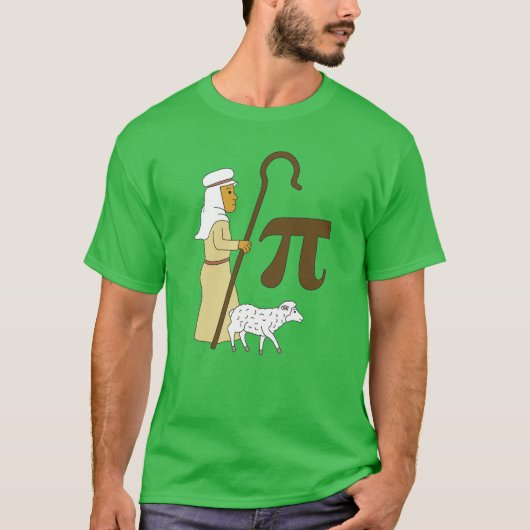 3.14 Shepherd's Pie Pi Pun Funny Math Joke T-Shirt (Vorderseite)