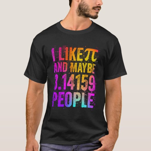 3 14 Style Pi Day Math Lehrer Student T-Shirt (Vorderseite)