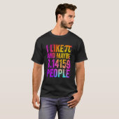 3 14 Style Pi Day Math Lehrer Student T-Shirt (Vorne ganz)