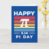 3.14 Vintager Glückstag bei Sonnenuntergang Karte (Gelbe Blume)