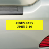 3:16 JESUSS ONLYJOHN AUTOAUFKLEBER (Auf Auto)