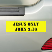3:16 JESUSS ONLYJOHN AUTOAUFKLEBER (Auf Auto)