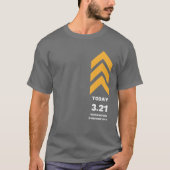 3.21 Down Syndrom Awareness Unisex T - Shirt (Vorderseite)