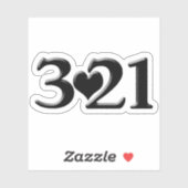 3-21 World Down Syndrome Day Sticker (Blatt)