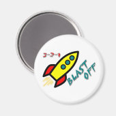 3-2-1 BLAST OFF MAGNET (Vorderseite/Rückseite)