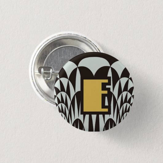 3.2cm Can batch [Art Deco] Button (Vorne & Hinten)