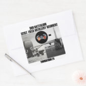 3-321 FAR Legacy-Aufkleber Quadratischer Aufkleber (Umschlag)